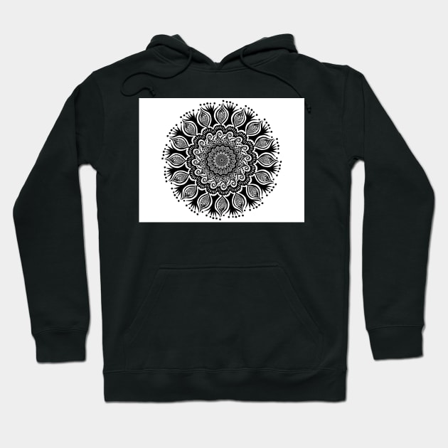 Mandala Design Hoodie by GemmasGems